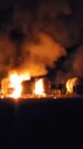 Невідомі підпалили 11 з 17 антен Starlink біля Софії — система, яку активно використовує ЗСУ